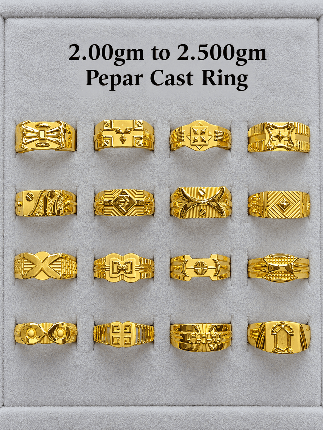 PEPAR CAST RING
