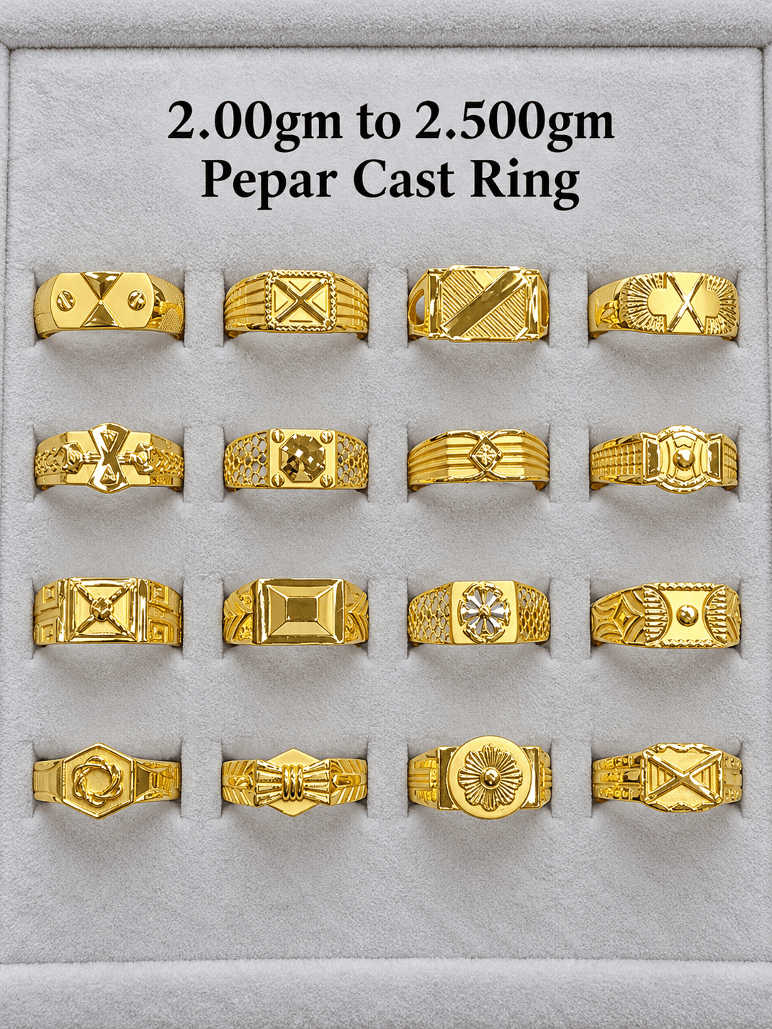 PEPAR CAST RING