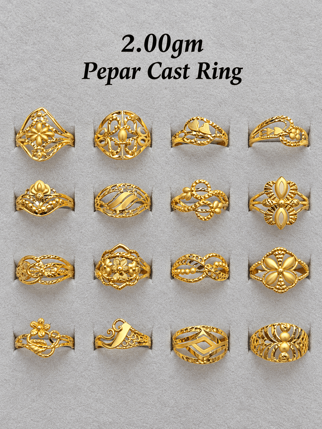 PEPAR CAST RING